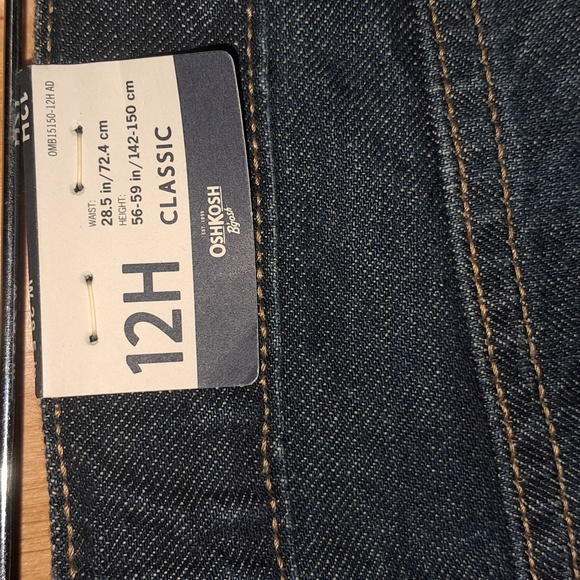 Boys Oshkosh gosh jeans size 12 husky - Picture 3 of 3